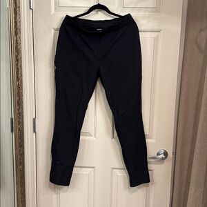 Prana Black Elastic Waist Pants
